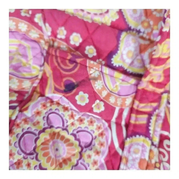 Vera Bradley Raspberry Fizz Paisley Diaper Bag Shoulder Bag RETIRED Pattern - Picture 2 of 11